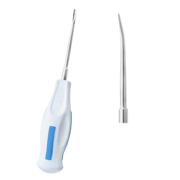 Dental Luxating Elevator Contra Angle Curved 3mm - Image 1