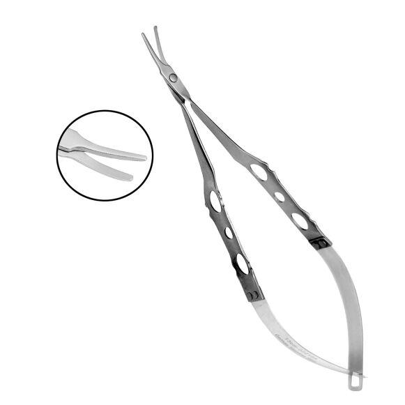 Fearherlite Micro Duck Blade Scissors - Curved - Image 1