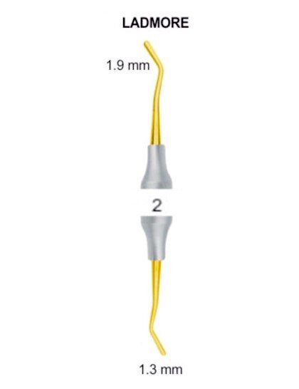 Burnishers Ladmore 2, 1.9mm / 1.3mm - Image 1