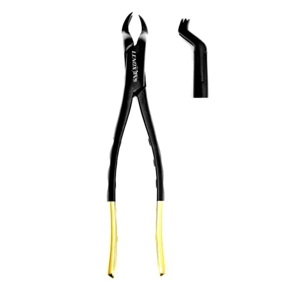 Extracting Forceps Fig. 88L Upper Molar Left - BLACK AND GOLD - Image 1
