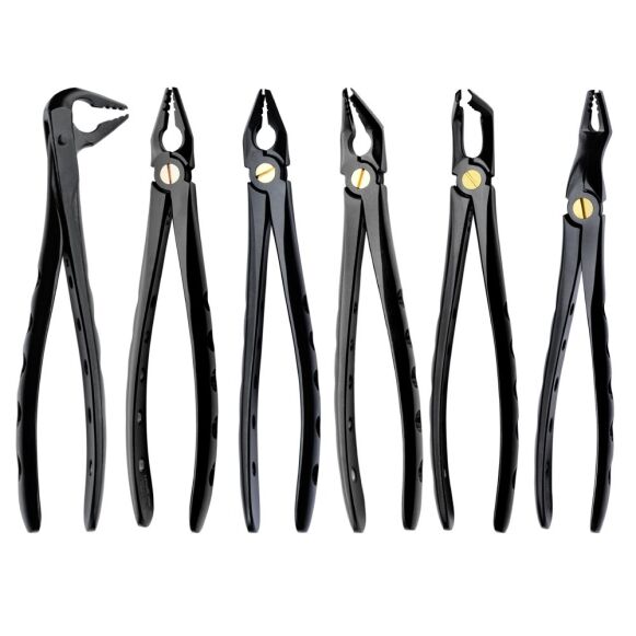 Deep Gripping Extracting Forceps Set of 6 - Image 1