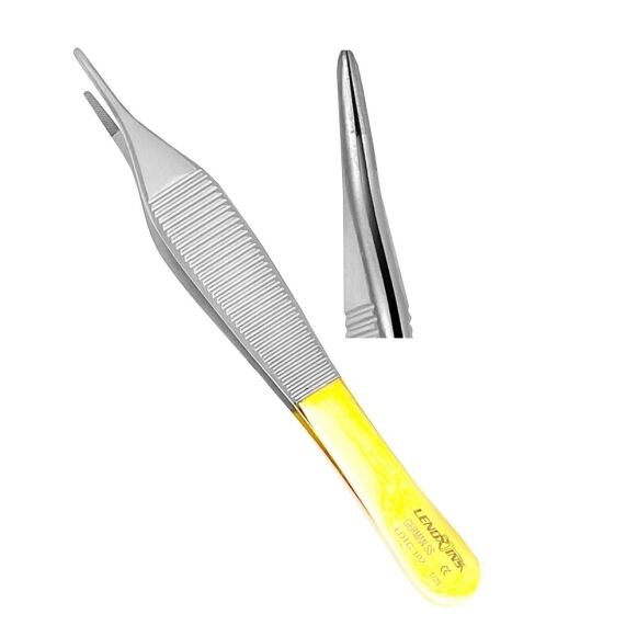 Adson Forceps 12cm – Tungsten Carbide (TC) Tip - Image 1