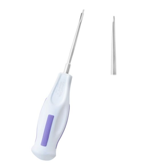 Dental Luxating Elevator Straight Dual Edge 1.5mm/3mm - Image 1