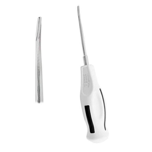 Dental Luxating Elevator Curved 3mm - Image 1