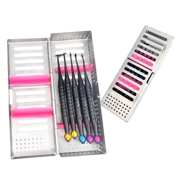 Bernard Syndesmoyome Luxating Periotomes Set of 5 in Cassette - Image 1