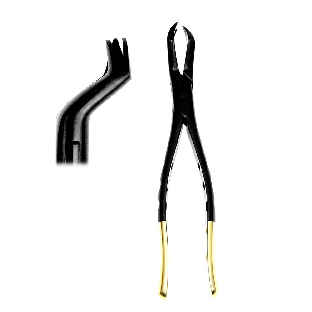 Extracting Forceps Fig. 88R Upper Molar Right - BLACK-GOLD - Image 1