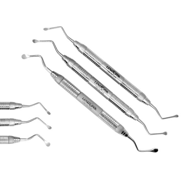 Dental-Lucas-Bone-Curettes-Set-Serrated-3-4-5MM-Dental-Surgical-Instruments-copy-1.jpg Lucas Bone Curettes Set of 3 Serrated - Image 1