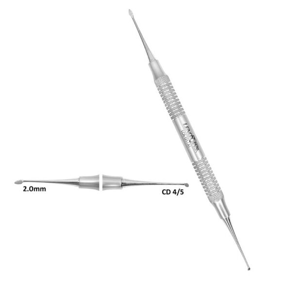 LCA121-A1-Dental-Carvers-CD4-5-2.0MM-Double-Ended-Hollow-Handle-Dental-Instruments-1.jpg Carvers CD / 4/5 (2.0 mm / 4/5) Double Ended - Image 1