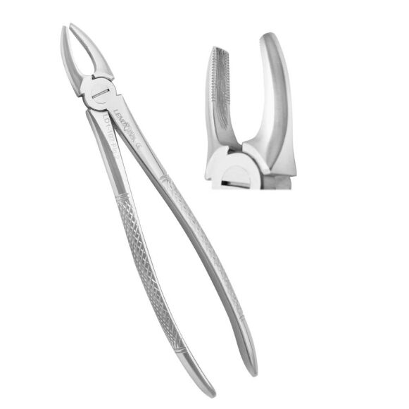 LD1-102-FIG.-2-Upper-Leterals-and-canines-Extracting-Forceps-copy.jpg Extracting Forceps Fig. 2 Upper Laterals and Canines - Image 1