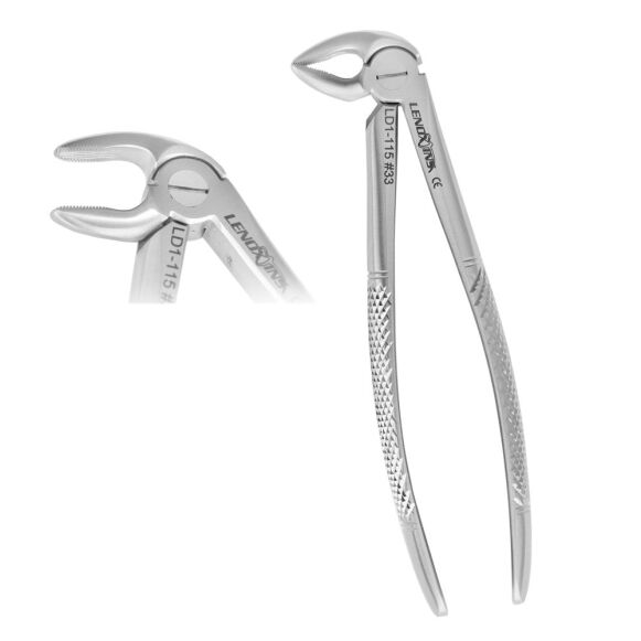 LD1-115-33-Extracting-Forceps-Lower-Roots-English-Pattern-copy-1.jpg Extracting Forceps #33 Lower Roots - Image 1