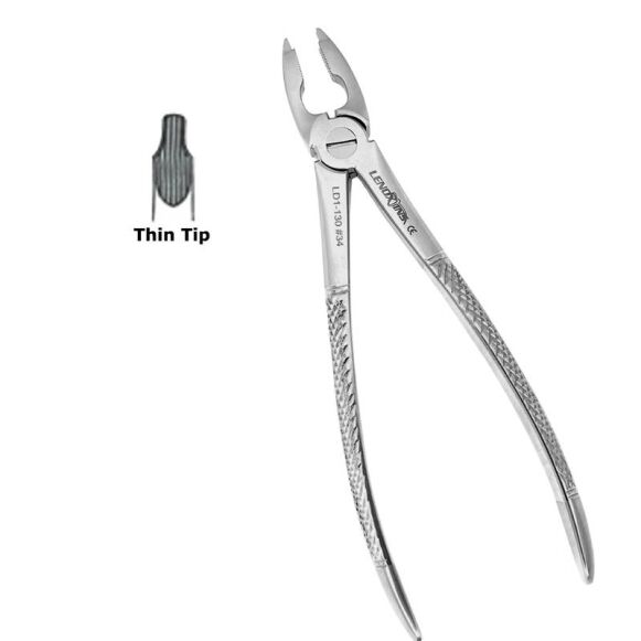 LD1-130-34-Dental-Premium-Deep-Gripping-Extracting-Forceps-Upper-Incisors-and-Premolar-copy.jpg Deep Gripping Forceps #34 - Image 1