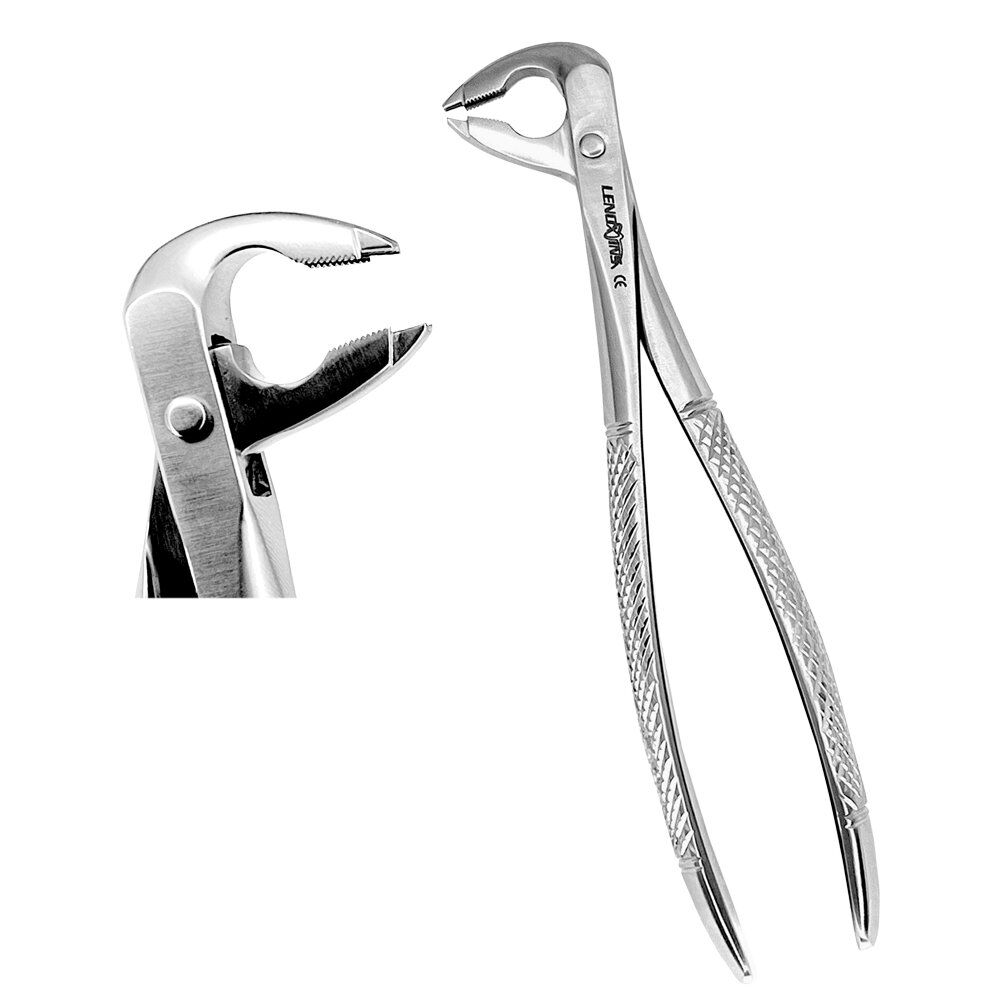 LD1-135-336-Dental-Deep-Gripping-Extracting-ForcepsLOWER-PREMOLARS-Fig-336-Dental-Forceps-copy-1.jpg Deep Gripping Forceps #336 - Image 1