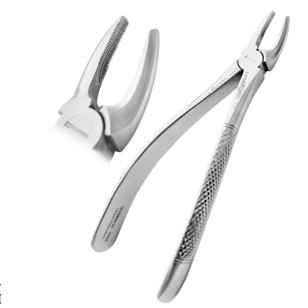 LD1-144-FIG.-7-EXTRACTING-FORCEPS-ENGLISH-PATTERN-UPPER-PREMOLARS-FIG-7.jpg Extracting Forceps Fig. 7 - Image 1