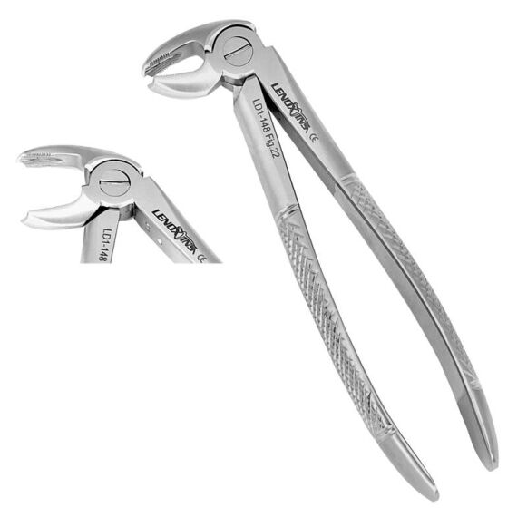 LD1-148-FIG.22-Dental-Extracting-Forceps-Lower-Molars-Fig-22.jpg Extracting Forceps Fig. 22 - Image 1