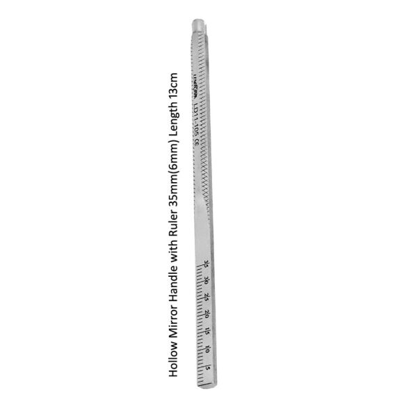 LD11-105-Mirror-Handle.jpg Dental Mirror Handle Stem with Ruler - Image 1