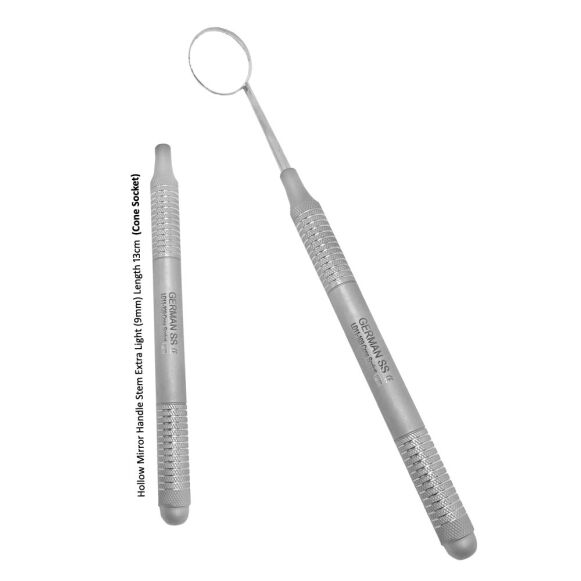 LD11-109-Dental-Mirrors-4-Front-Surface-Hollow-Mirror-Handle-copy.jpg Dental Mirror Handle – Extra Light Cone Socket Stem - Image 1