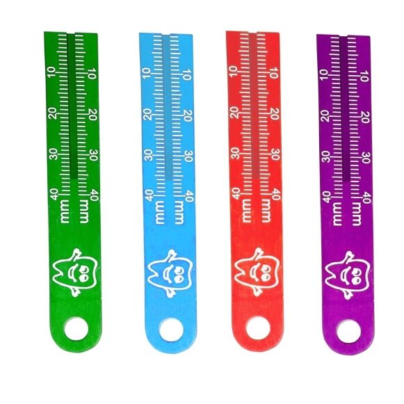 LD11-122-Endo-Ruler-Measuring-Scale-4-colours-1.jpg Endo Ruler-Measuring Scale, 4 x Colors - Image 1