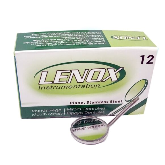 LD12-103-1.jpg Mouth Mirrors Fig. 4 Ø22mm Pack of 12 - Image 1