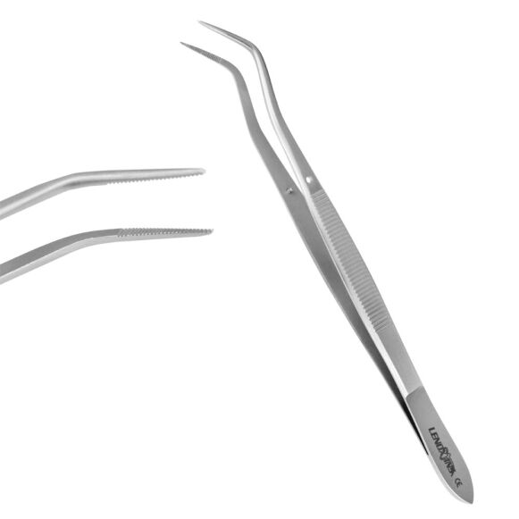 LD13-104-Dental-Tweezer-Meriam-16cm-copy.jpg Meriam 16cm Cotton Plier - Image 1