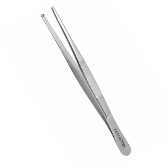 LD13-105-Tissue-Forceps-14cm-1x2-1.jpg Tissue Forceps 14cm 1x2 - Image 1