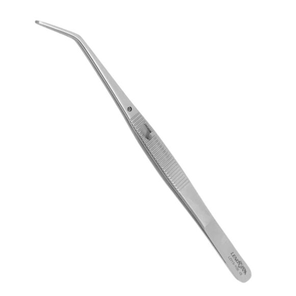 LD13-106-Dental-College-Forceps-with-Lock-15cm-Curved-copy.jpg Dental College Forceps with Lock 15cm Cvd - Image 1