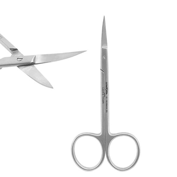 LD14-102-Iris-Scissors-115mm-Curved.jpg Iris Scissors 115mm Curved - Image 1
