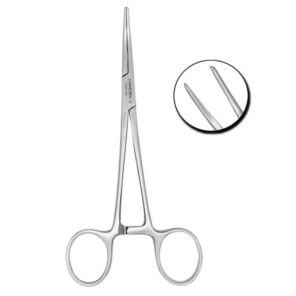 Kelly-Rankin Forceps 16cm Curved - Image 1