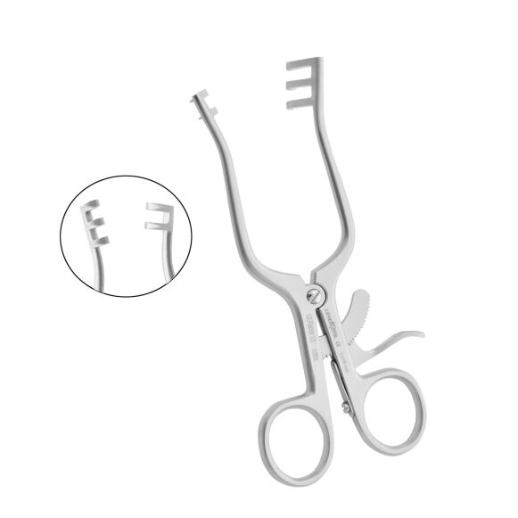 LD17-105-Retractors-Mouth-Gags-Weitlaner-13.5cm-copy-scaled-1.jpg Weitlaner Retractors 13.5cm - Image 1
