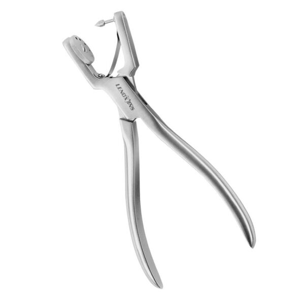 LD21-102-Anisworth-Rubber-Dam-Punch-Forceps.jpg Ainsworth Rubber Dam Punch Forceps - Precision Endodontic Instrument - Image 1