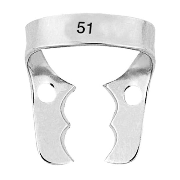 Rubber Dam Clamp Fig. 51 Rubber Dam Clamp Fig. 51 Stainless Steel