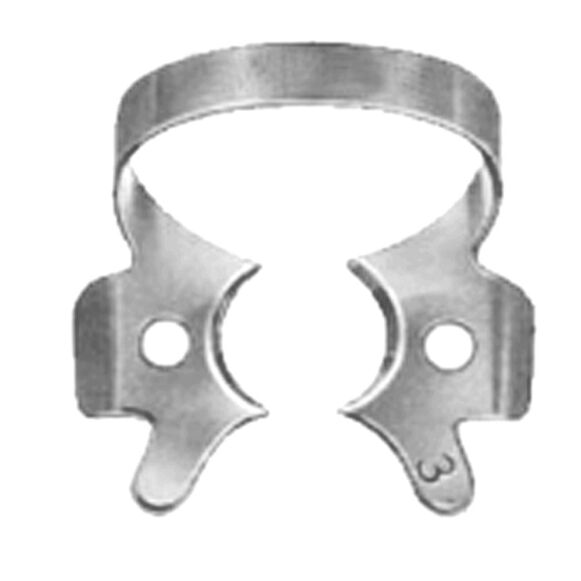 Rubber Dam Clamp Fig. 3 – Winged Dental Clamp Rubber Dam Clamp Fig. 3 Stainless Steel