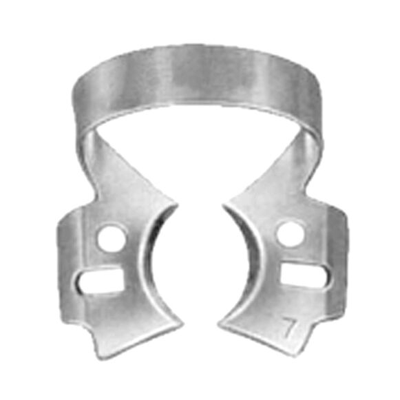 Rubber Dam Clamp Fig. 7 – Upper Molar Clamp Rubber Dam Clamp Fig. 7 Stainless Steel