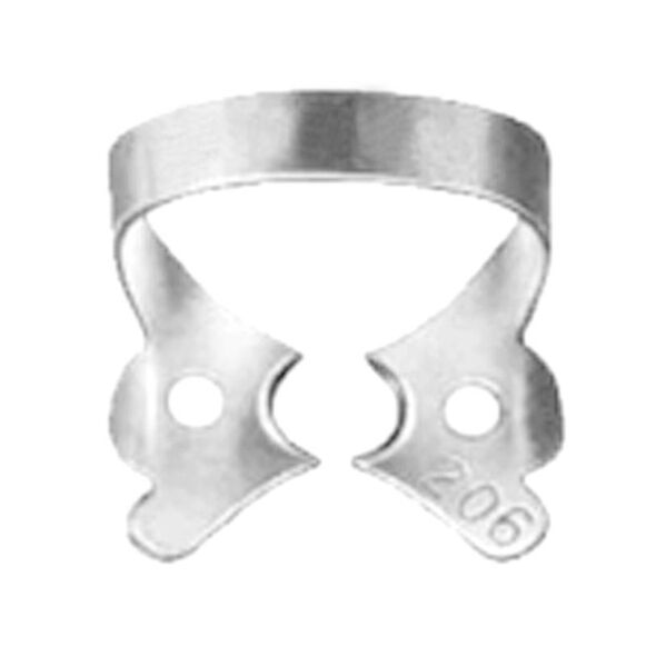 Rubber Dam Clamp Fig. 206 Rubber Dam Clamp Fig. 206 Stainless Steel