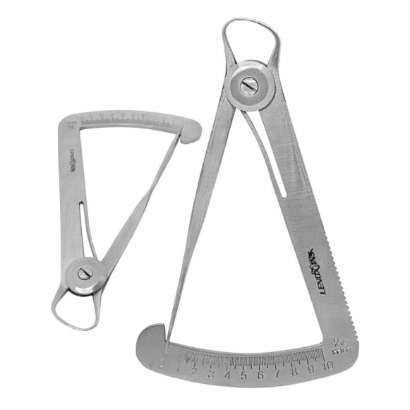 Lwanson Crown Gauge Lwanson Crown Gauge Stainless Steel Dental Measuring Tool