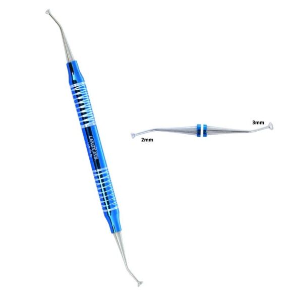 LD24-101-B3-Dental-Implants-Instruments-Bone-Pluggers-Graft-Packer-2-3mm-copy-1.jpg Dental Bone Graft Packer 2/3mm - Image 1