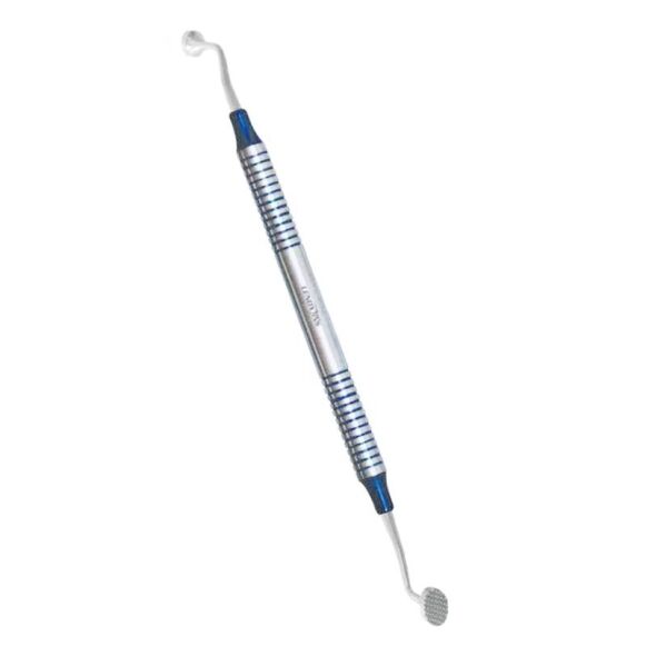 LD24-103-Graft-Packer-Serrated-Tip-6-8mm-1.jpg Dental Bone Packer Instruments 6/8mm - Image 1