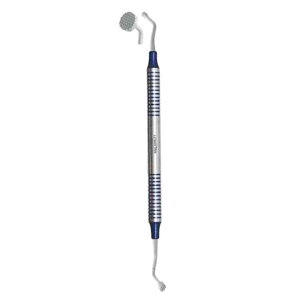 LD24-104-Graft-Packer-Serrated-Tips-3-4mm-1.jpg Dental Bone Packer Instruments 3/4mm - Image 1