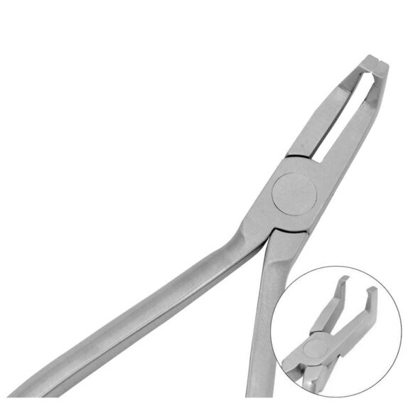 LD33-117-Bracket-Removing-Plier-12.5cm-angled.jpg Bracket Removing Plier 12.5CM Angled - Image 1