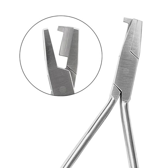 LD33-142-Dental-Orthodontic-Ligature-Forming-Plier-copy-1.jpg Ligature Forming Pliers - Image 1