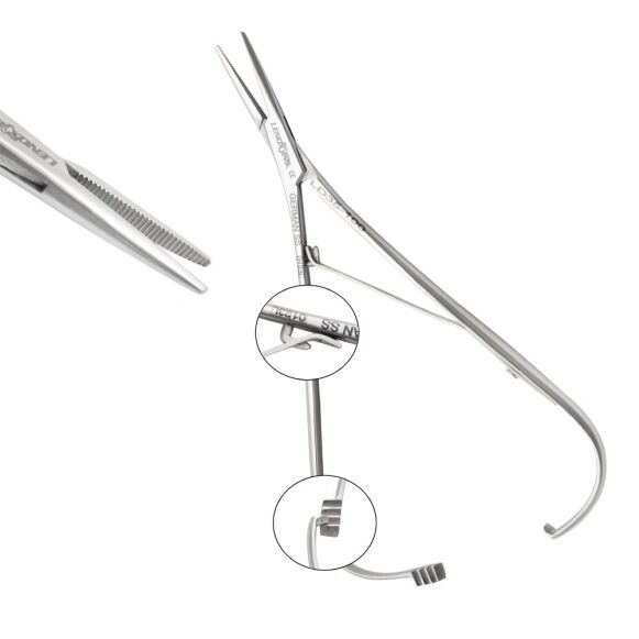LD35-100-Smaha-Elastomeric-Ligature-Placing-Forceps-14cm-Straight-1.jpg Smaha Elastomeric Ligature Placing Forceps 14cm Straight - Image 1