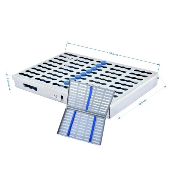 LD39-105-C-DENTAL-SCALAR-CASSETTES-FOR-10-PCS-copy-1.jpg Sterilization Cassette for 10 Instruments - Image 1