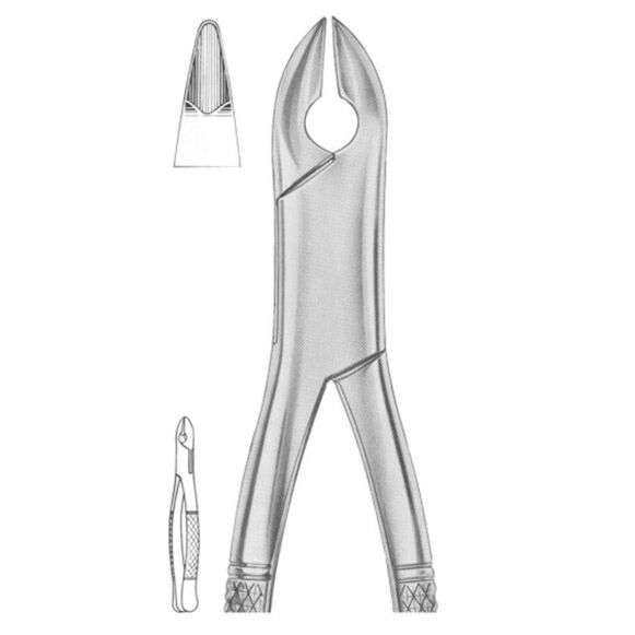 LD4-110-Extracting-Forceps-99C-Kells-upper-incisors-canines.jpg Extracting Forceps # 99C - Image 1