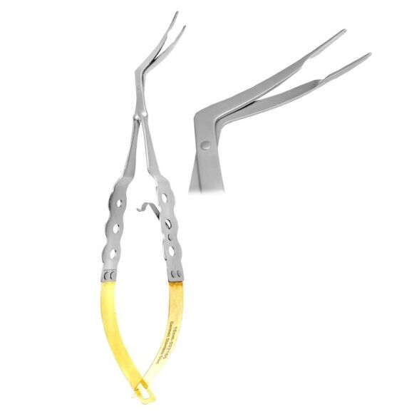 LD5004-Tunneling-Tissue-Grafting-Forceps-Curved-Right-1.jpg Tunneling Tissue Grafting Forceps Curved Right - Image 1