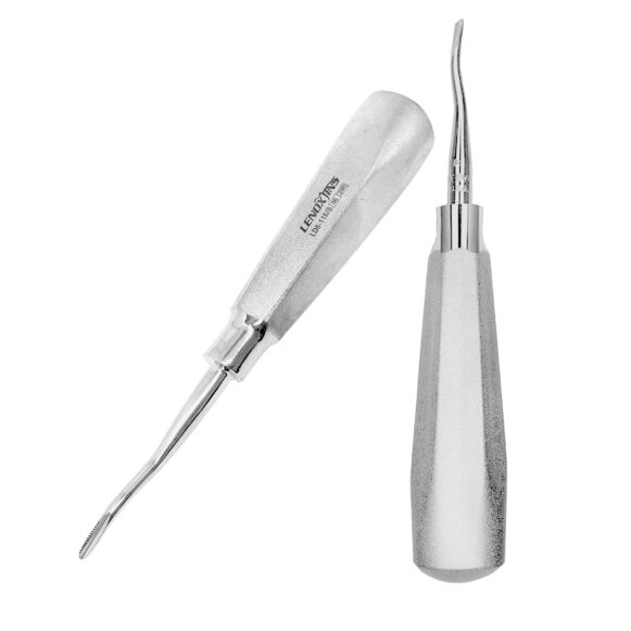 LD6-116-B-77R-SERRATED-ELEVATOR.jpg Root Elevators Apexo 3MM Curved - Image 1