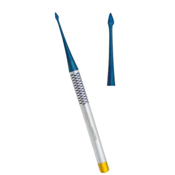 LD6-166-PDL-Periotomes-Elevators-STR-3.4-MM-Titanium-coated-German-SS.jpg PDL Perio Elevators Arrow Point 3.4mm - Image 1