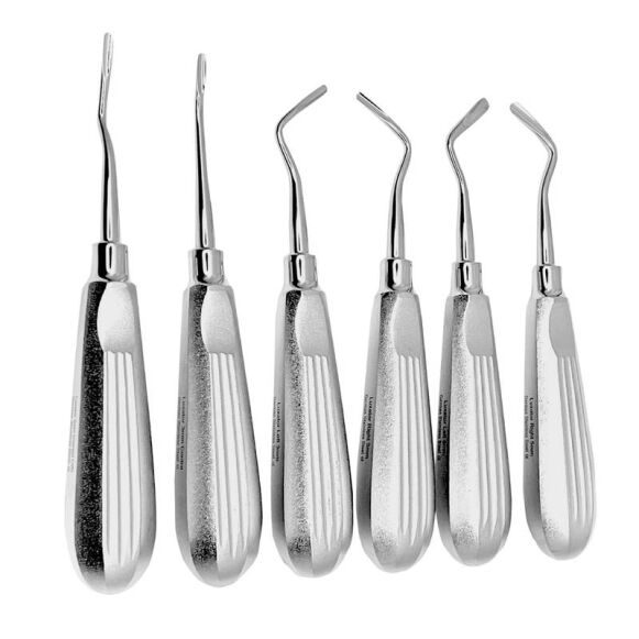 LD6-208S6-Dental-Luxating-Elevators-Set-of-6-1.jpg Luxating Elevators Set Of 6 - Image 1