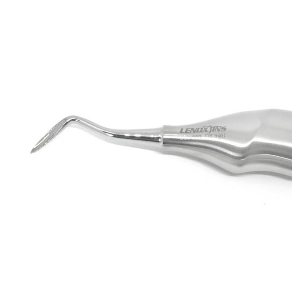 LD6-222-Dental-Apical-Elevators-Right-3.jpg Apical Elevator Right with Ergonomic Handle - Image 1