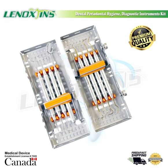 LDP-4080S.jpg Hygiene Instruments Kit of 10pcs - Comprehensive Dental Care Solution - Image 1