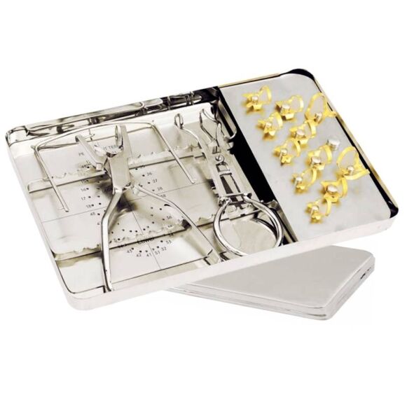 LDS21-101-Rubber-Dam-Instruments-Set.jpg Rubber Dam Instruments Set - Comprehensive Dental Kit - Image 1