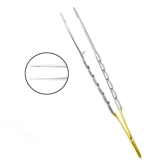 LDTC-104-1-scaled-1.jpg Micro Tissue Forceps 15cm - Image 1